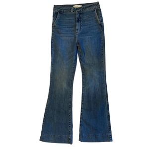 Hidden Los Angeles Women's Jeans Bootcut High Rise Dark Wash Flare Size 28